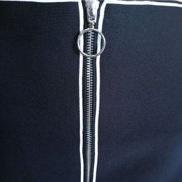 SANDRO Skirt with full zipper - Picture 3 of 14